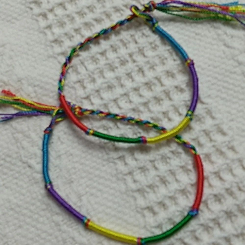 Made in Arizona, Friendship Bracelets 2 in this lot they can be 6 to 9 inches